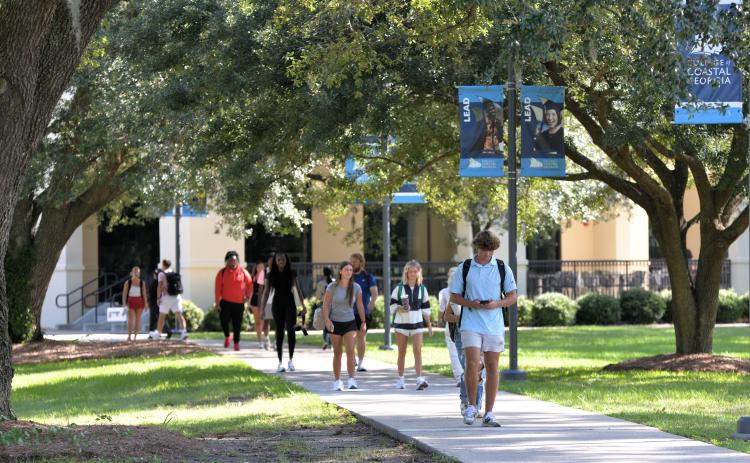The College of Coastal Georgia says it has more than 3,700 students enrolled in the fall semester.
