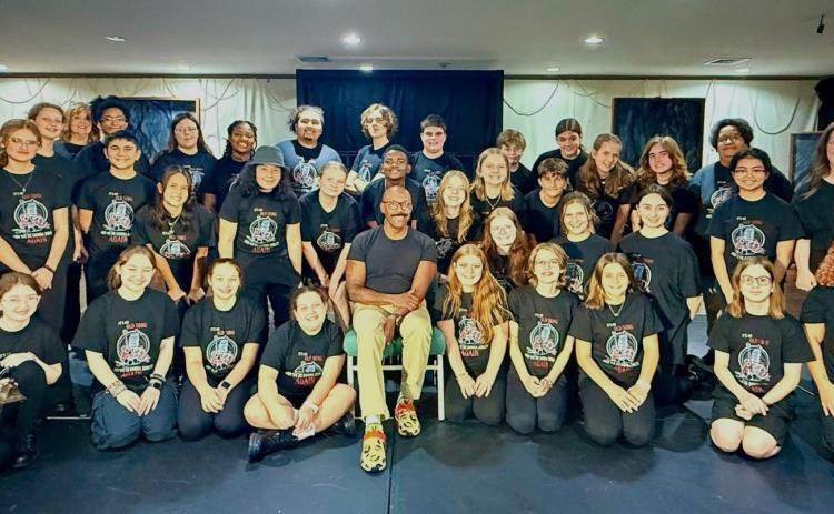 Saltwater Performing Arts recently hosted a Masters of Broadway class with Broadway veteran T. Oliver Reid.
