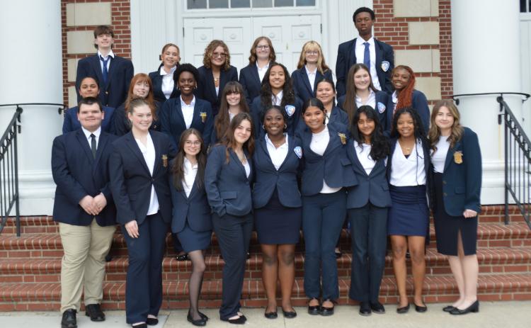 The Camden County High School Future Business Leaders of America (FBLA) recently competed in the Region Leadership Conference.