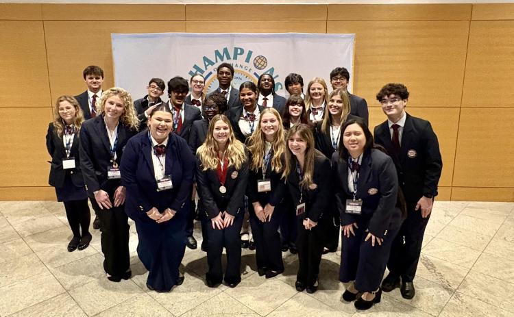 The Camden County High HOSA club recently competed in the State Leadership Conference.