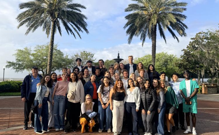 Students in the Georgia Rotary Student Program visited Camden County recently.