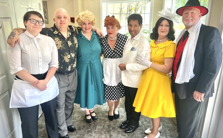 The St. Marys Little Theatre recently performed its dinner theater production of “Trouble at the Tropicabana.”