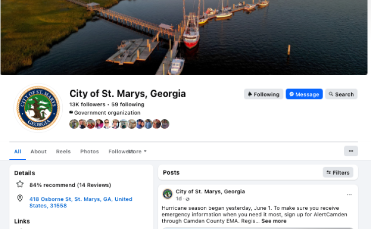 St. Marys City Council on Monday voted 4-3 not to disable comments on the city’s Facebook page.