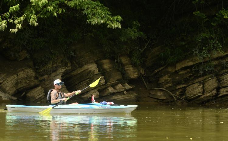 St. Marys Middle School teacher Lessli Johnson recently participated in the Georgia Rivers Paddle Georgia 2026, a seven-day, 95-mile canoe/kayak journey down three rivers.
