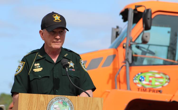 Nassau County Sheriff Bill Leeper