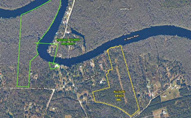The Nassau County Board of County Commissioners voted to cancel a sales contract for a 35-acre tract of land adjacent to the St. Marys River in Hilliard that it had targeted for a new park. NASSAU COUNTY
