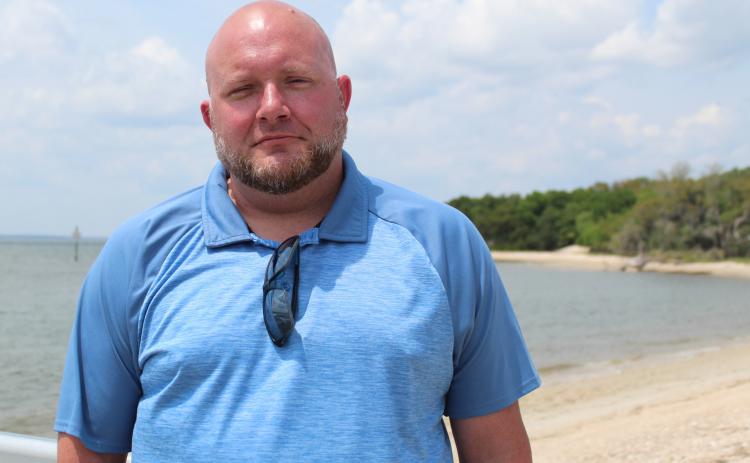 Jay Robertson stands at the Dee Dee Bartels Public Boat Ramp in Fernandina Beach. Robertson is Nassau County’s new Parks and Recreation Department director.