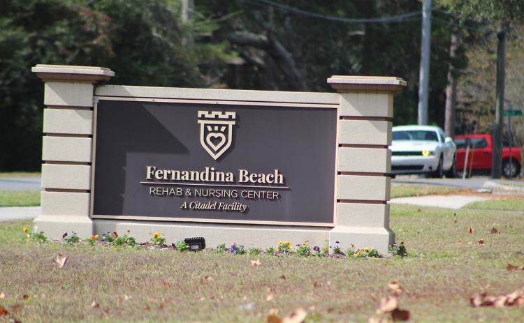 Fernandina Beach Rehab and Nursing Center has been sued by the wife of a former patient.