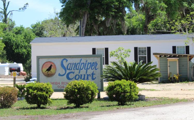 Sandpiper Court is located on A1A in Amelia City.