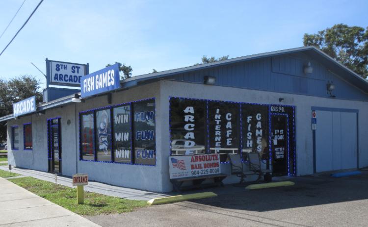 Photo of a game room business on South 8th Street in Fernandina Beach.