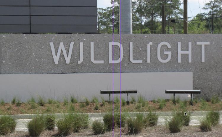 The sign at the entrance to the Wildlight development in Yulee. FILE PHOTO