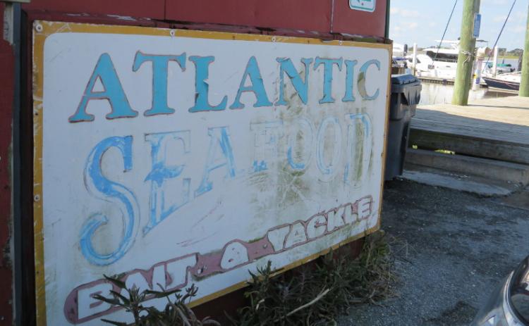 Atlantic Seafood Bait and Tackle, located at the west end of Ash Street at the Fernandina Harbor Marina, adds to the “grittiness” that is part of a working waterfront, Tammi Kocsack said. Operator Charlie Taylor said he believes the building dates from the 1950s, and the business has been under the purview of his family since 1975. JULIA ROBERTS/NEWS-LEADER