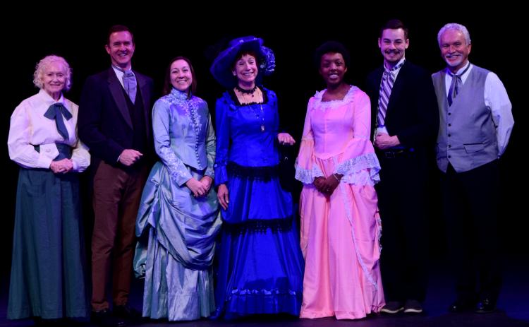 The cast of “The Importance of Being Earnest” brings the hilarious 1985 play to life at the Amelia Community Theatre.