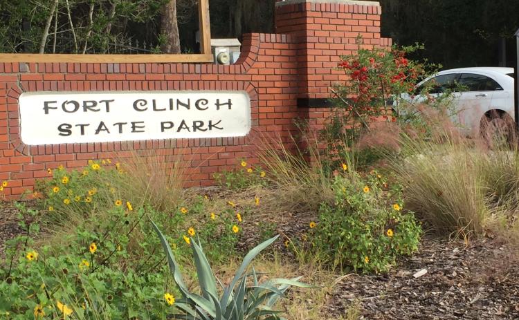 The Atlantic Avenue entrance to Fort Clinch State Park. FILE