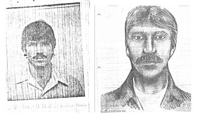 Investigators had the composite sketch of the suspect changed in 1986 to match Erik Sparre's hair at the time.