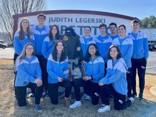 Teams with the Camden County High NJROTC rifle program placed first and third at the Area 12 championships last weekend in Anniston, Ala. (Submitted photo)