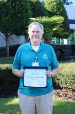 John Nevins was recently named the Southeast Georgia Health System Camden Campus’ Fall Volunteer of the Quarter.