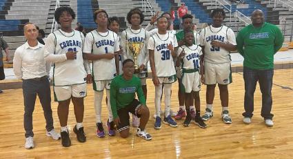 The Camden Middle boys defeated Glynn last Thursday and won their third conference title in four seasons. (Submitted photo)