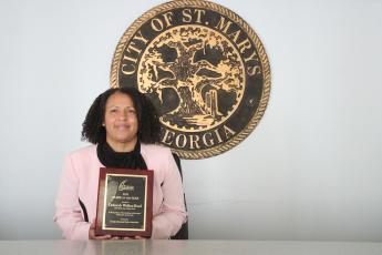 St. Marys City Clerk Deborah Walker-Reed was recently named the Georgia Municipal Clerks Association’s Clerk of the Year.
