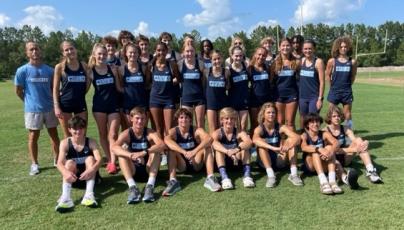 The Camden County boys and girls cross-country teams both placed third, and Marin Bograd placed second individually last Thursday at Ware.  (Submitted photo)