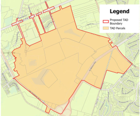 Tax Allocation District #3 in St. Marys consists of 944 acres located bgtween St. Marys and Kings Bay roads.