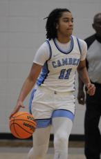 Taylor Rietveld recorded double-doubles in Camden County victories over Florida opponents Kathleen and Ponte Vedra. (Andy Diffenderfer, Tribune & Georgian) 