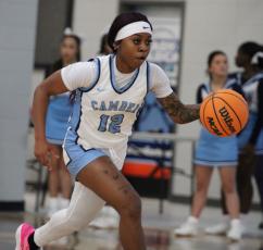 Akeelah Bryan scored a game-high 17 points last Saturday in the Lady Wildcats’ home defeat to Paxon.  (Andy Diffenderfer, Tribune & Georgian)