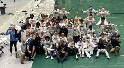 Class 7A has never had a state duals champion other than Camden County. The Wildcats routed three opponents last weekend before beating host Buford in a 32-31 cliffhanger. (Submitted photo)
