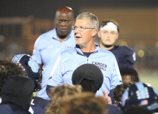 Camden County High School football coach Jeff Herron has retired.