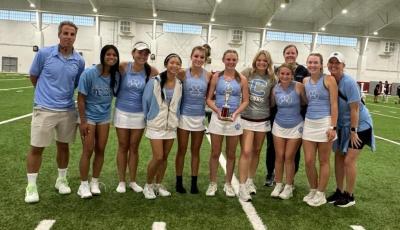 The Camden County High girls tennis team beat West Laurens and Ware last weekend to finish third at the Viking Invitational. (Submitted photo)