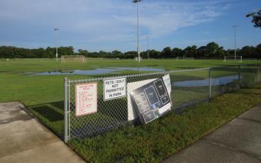The Ybor Alvarez Sports Complex has been closed to youth sports since March. Various leagues want the city to reopen the fields, but the decision to do so has not yet been made. JULIA ROBERTS/NEWS-LEADER