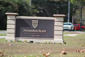 Fernandina Beach Rehab and Nursing Center has been sued by the wife of a former patient.