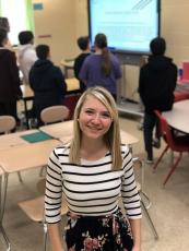 Lauren Debolt is Callahan Middle School's spotlighted teacher.