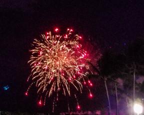 Light Up Amelia will have a fireworks show Sunday night in downtown Fernandina Beach.