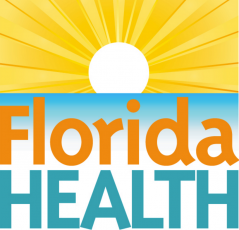 The logo of the Florida Department of Health Nassau County.