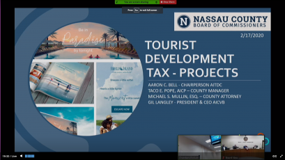 The county approved three tourist development tax projects.