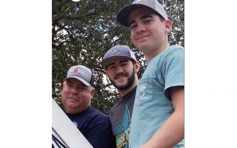 Shannon, Cody and Garrett Herrin answered a call for help to save three people in the Satilla River.