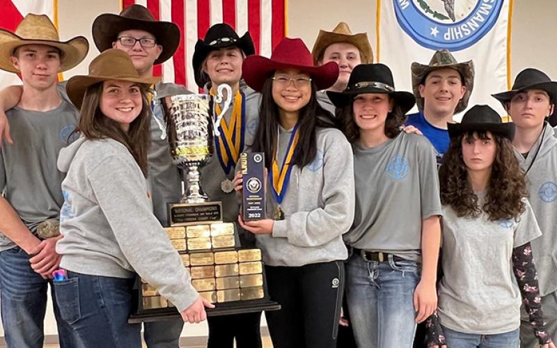 The Camden County High NJROTC rifle team brought back first place from the Navy Nationals in Alabama last weekend. (Submitted photo)
