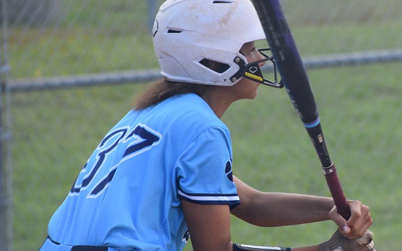 Miah Bryant had two hits and an RBI in Camden County’s loss to Glynn Academy. (Andy Diffenderfer, Tribune & Georgian) 
