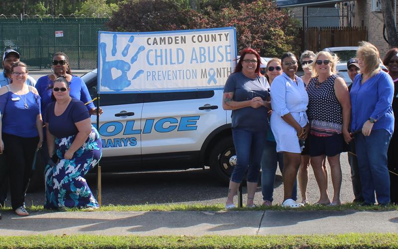 CASA Glynn and Safe Harbor Children’s Advocacy Center hosted a Child Abuse Awareness Month event Friday at the Camden County Sheriff’s Office Substation in St. Marys.