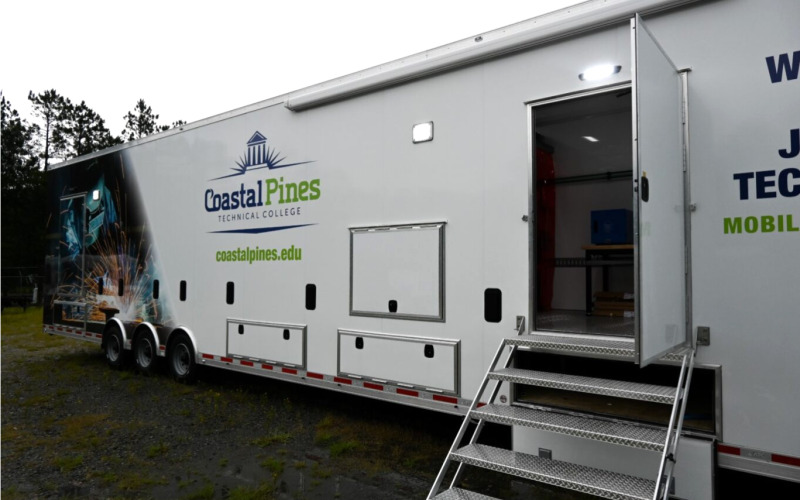 Coastal Pines Technical College now boasts a 52-foot mobile welding lab.