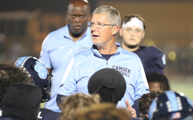 Camden County High School football coach Jeff Herron has retired.
