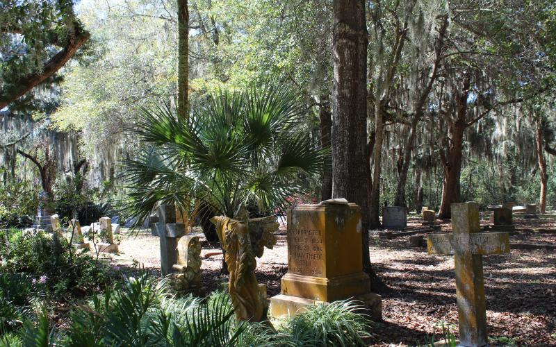 The Fernandina Beach Parks and Recreation Department is developing a website that will map the Bosque Bello Cemetery.