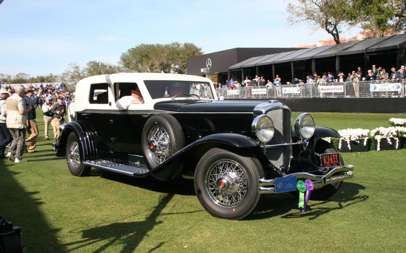 Last year’s Best in Show at the Amelia Island Concours d’Elegance went to this 1929 Duesenberg J-218 Town Limousine. This year’s event will take place in May.