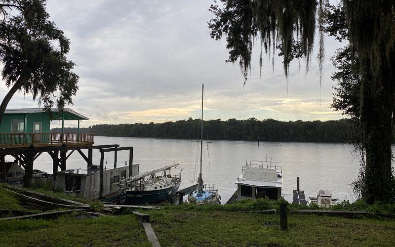 Anderson’s Lodge in Welaka on the St. Johns River retains its Old Florida style. PAT FOSTER-TURLEY/FOR THE NEWS-LEADER