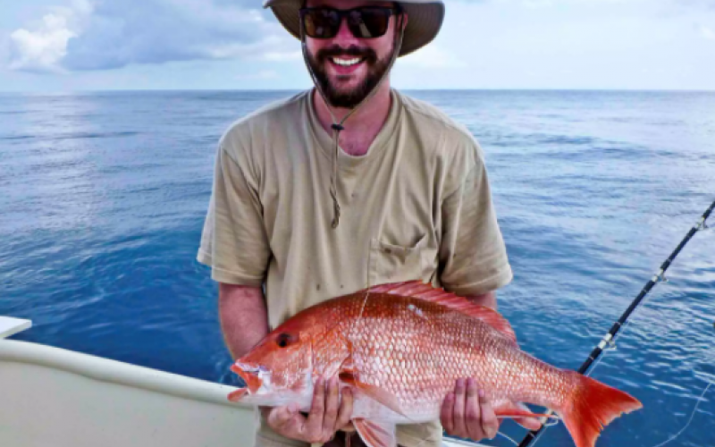 Atlantic red snapper fishing season is limited to three days per year.