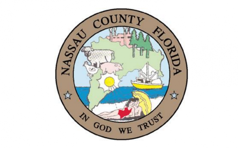 The seal of Nassau County, Florida.