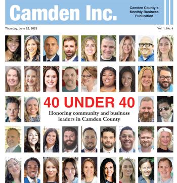 Cover of 2023 Camden Inc. Magazine Vol. 1 No. 4 "40 Under 40"