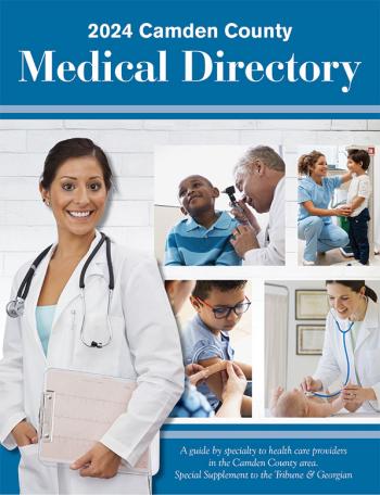 Cover of the 2024 Edition of the Tribune & Georgian Camden County Medical Directory